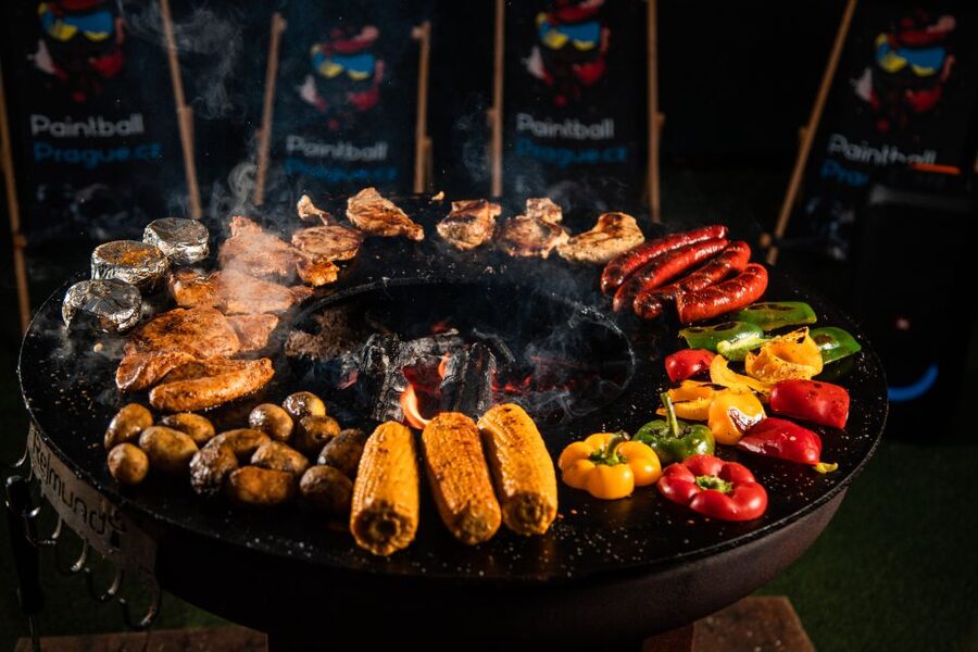 Prague: Axe Throwing Experience with Barbecue and Beer - Grilling 400 Grams of Meat Per Person