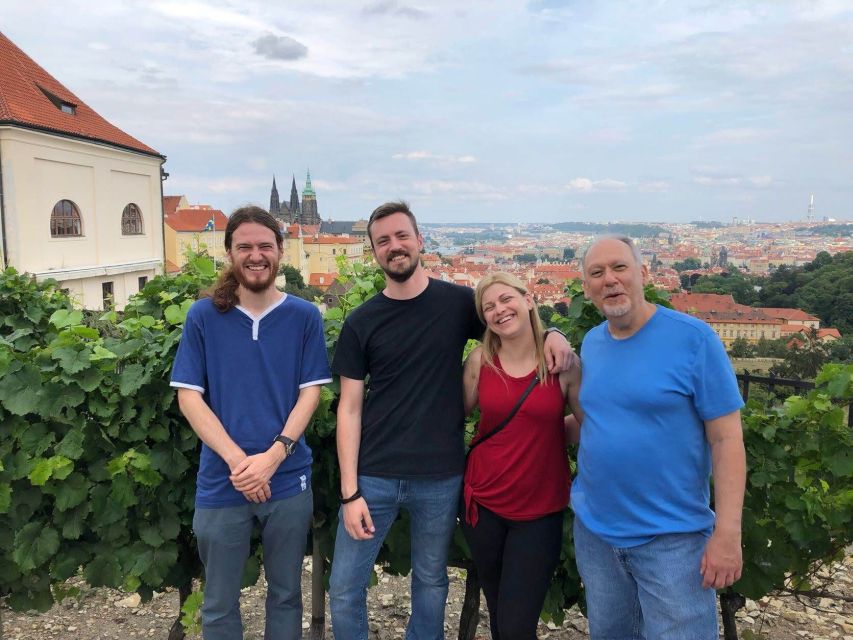 Prague Beer and Baroque: A Highbrow Brew Tour - Views over Prague and a glass of St. Norbert