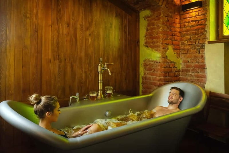 Prague: Beer and Wine Spa Bath with Salt Cave Experience - What this Prague spa experience is really like