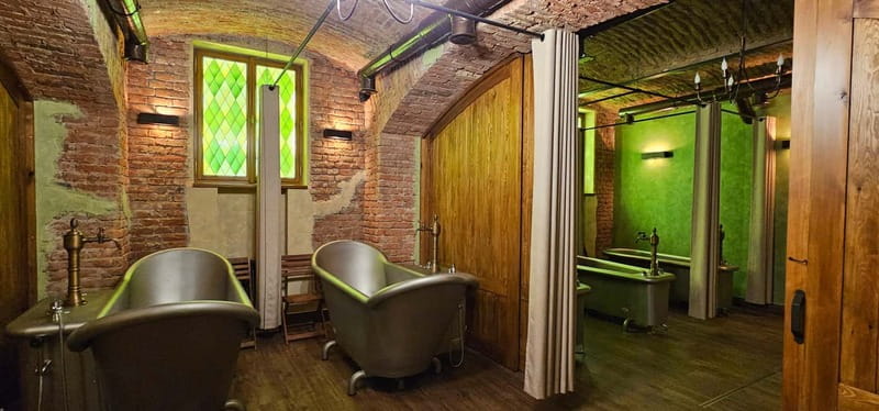 Prague: Beer and Wine Spa Bath with Salt Cave Experience - Bernard beer or Prosecco while you soak