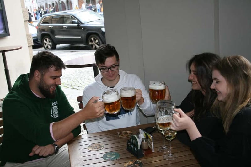Prague Beer History: Highlights Tour with Tasting - Four pubs, several tasting moments, and one route question