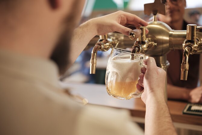 Prague Beer Pouring Class at Pilsner Urquell - Three Czech pours, one very different lesson
