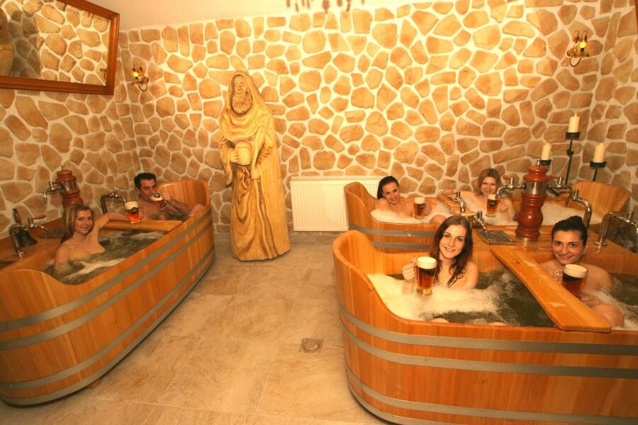 Prague: Beer Spa Bernard with Beer and Massage Option - Key points to know