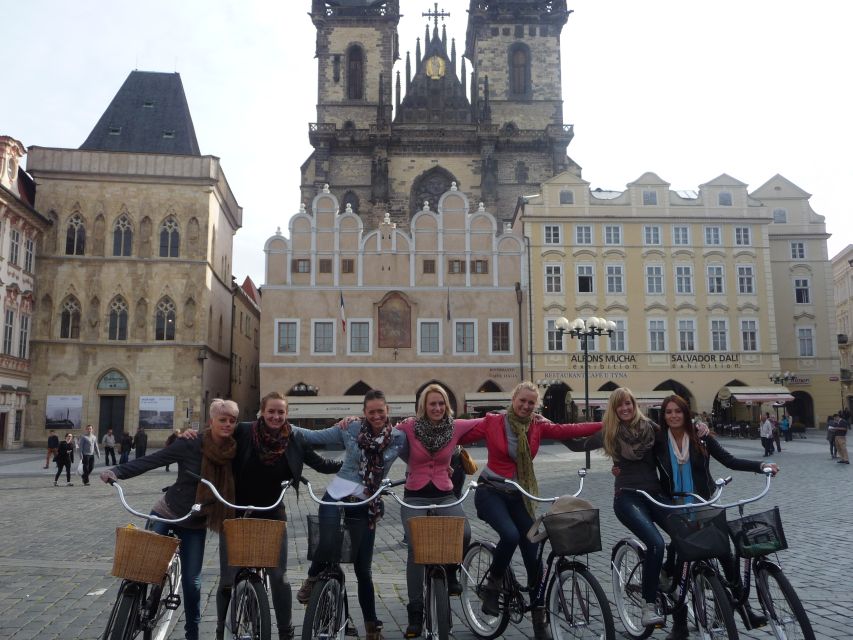 Prague Bike Rental - Starting near the Powder Tower