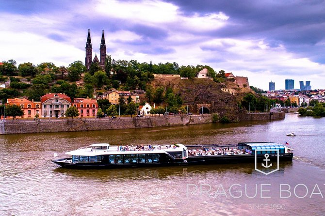 Prague Boats 2-hour Lunch Cruise - Lunch with Prague’s landmarks moving past the window