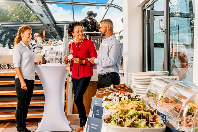 Prague Boats 2-hour Lunch Cruise - The Smíchov locks: fascinating machinery, limited scenery