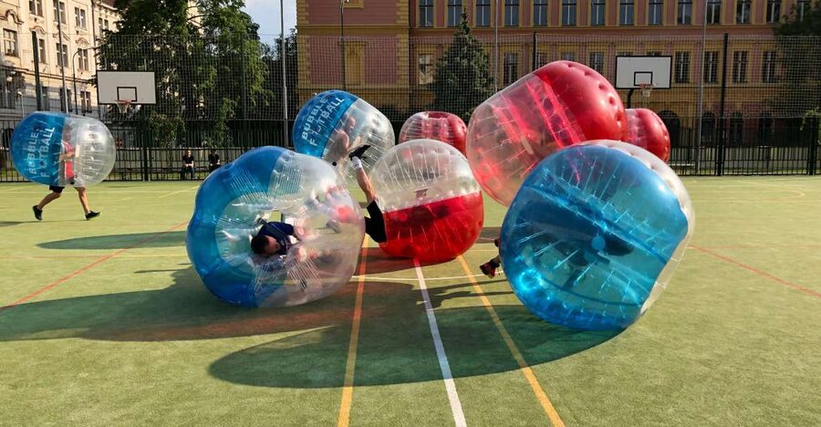 Prague: Bubbles football in city centre of Prague - Key points before you book