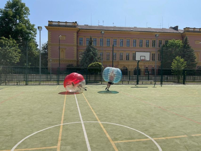 Prague: Bubbles football in city centre of Prague - Who should book this Prague activity?