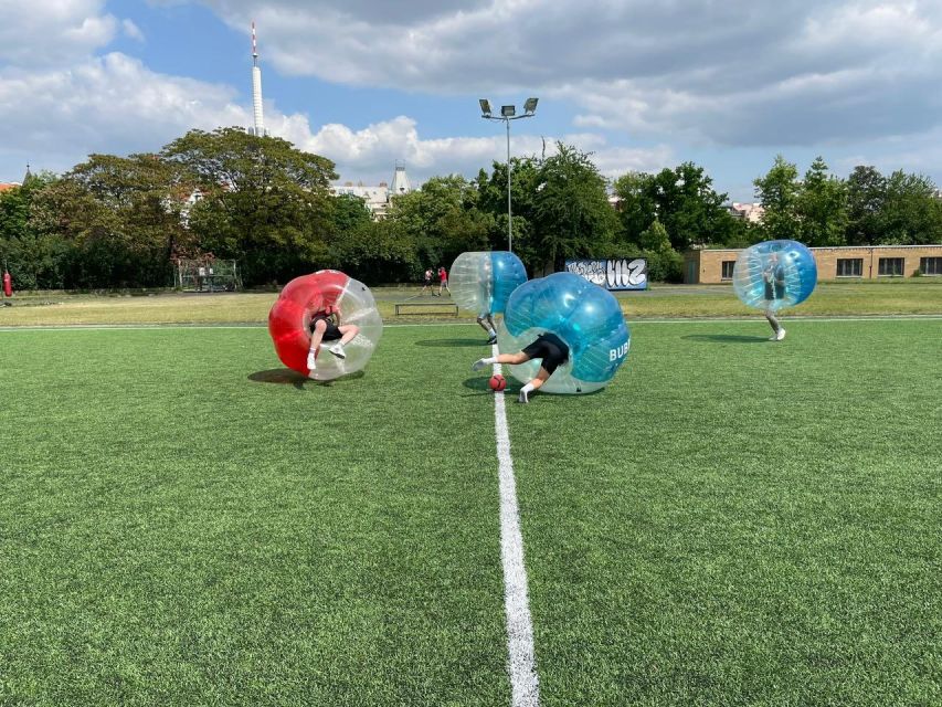Prague: Bubbles football - Zorb Football in centrum - Key points at a glance
