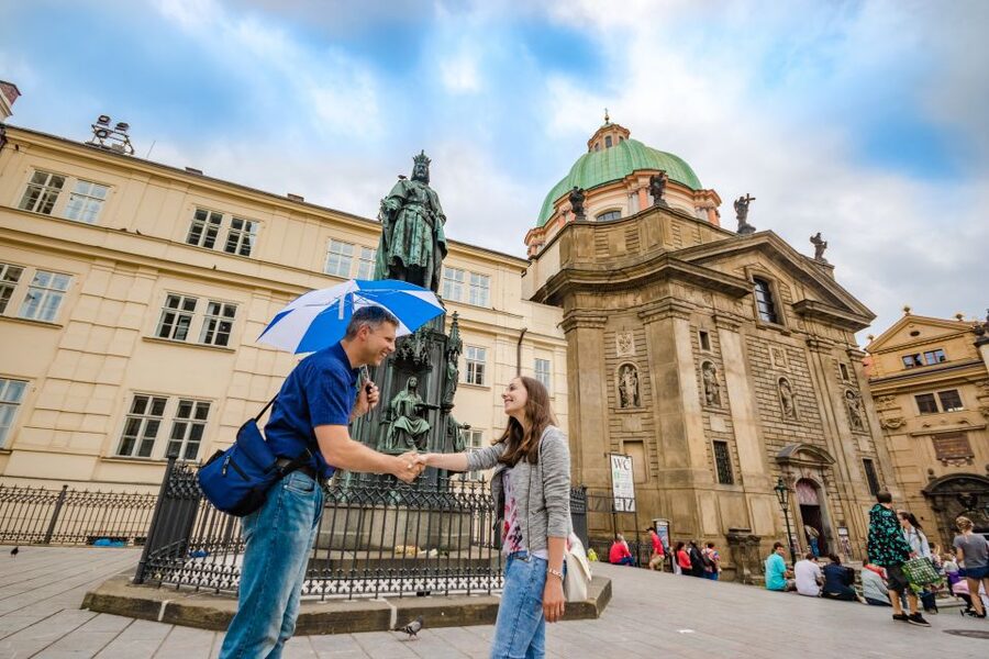 Prague Castle 2.5-Hour Tour Including Admission Ticket - St. George’s Basilica and the Czech Saints