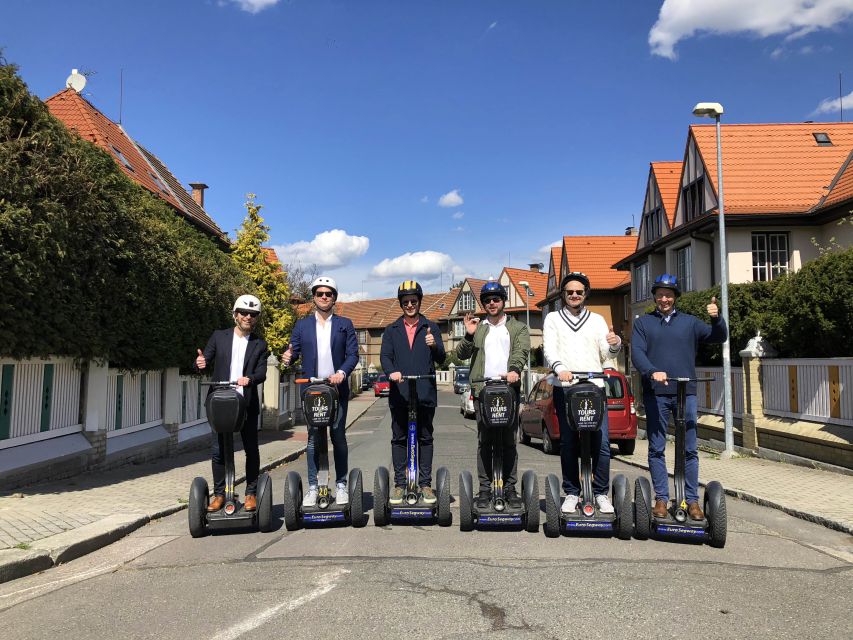 Prague: Castle and Monastery Segway Tour - Urban Prague, embassies, and the city’s polished western side