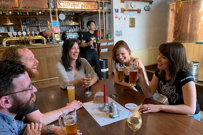 Prague Castle and Pubs Tour with Drinks Included - Walking up Nerudova’s cobbled lanes