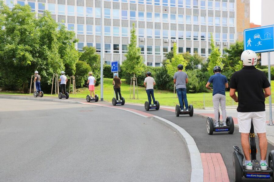 Prague: Castle District Segway Tour - Meeting at the Japanese Embassy