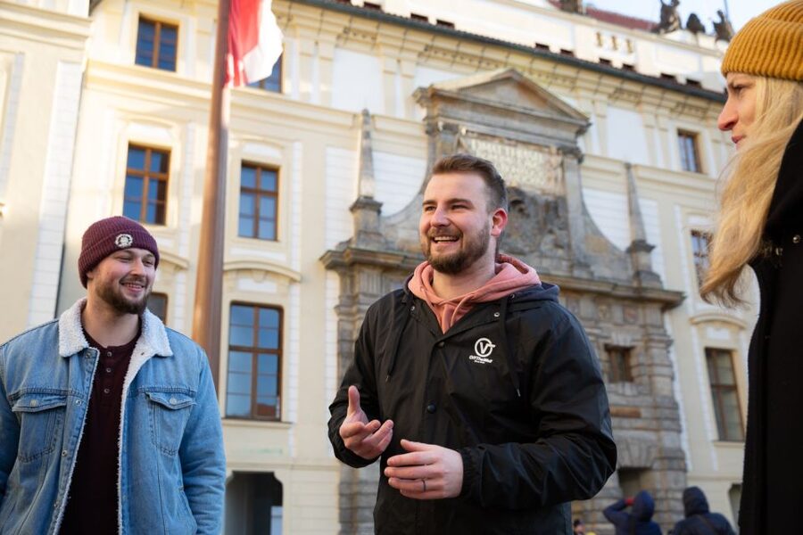 Prague: Castle Grounds & Highlights Walking Tour small-group - Value at $24 per person