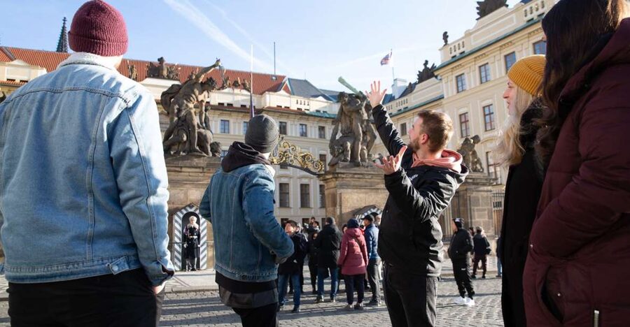 Prague: Castle Grounds & Highlights Walking Tour small-group - A short Mala Strana introduction before the tram