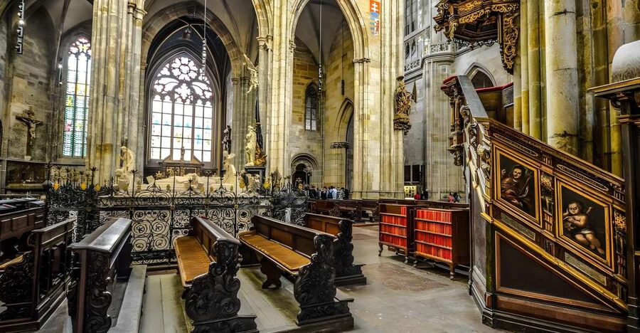 Prague Castle: Royal Palace, Cathedral, and Golden Lane Tour - Meeting at Jan Palach Square and riding the tram