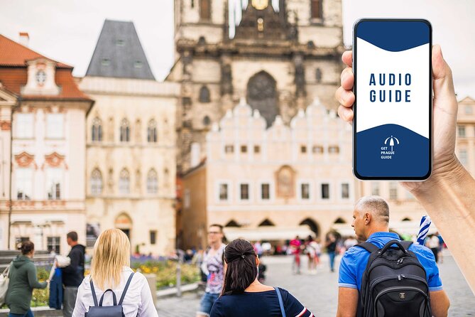 Prague Charles Bridge Tower Admission Ticket And Audioguide - Collecting your ticket at the 9:00 am start