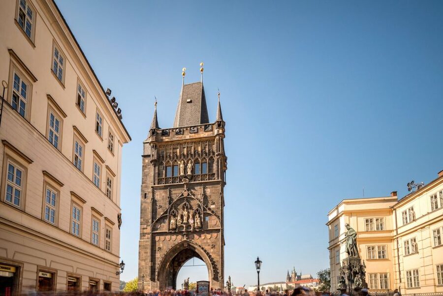 Prague: Charles Bridge Towers Combined Entry Ticket - The Old Town Bridge Tower: a royal gateway