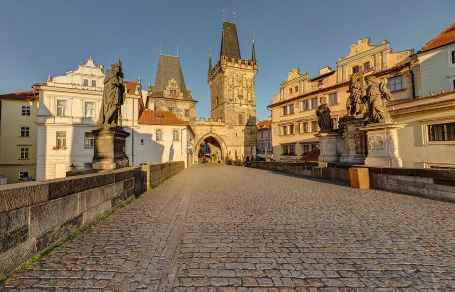Prague: Charles Bridge Towers Combined Entry Ticket - The Lesser Town towers: two shapes, two viewpoints