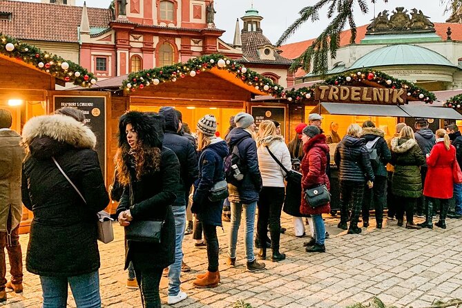 Prague Christmas Markets and Holiday Magic Walking Tour - Celetná Street and the Powder Tower