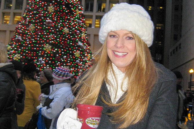 Prague Christmas Markets and Holiday Magic Walking Tour - Wenceslas Square after dark