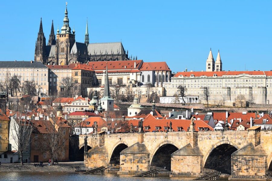 Prague City: 1-Hour Orientation Tour by Bus - Lesser Town: Baroque Prague below the castle