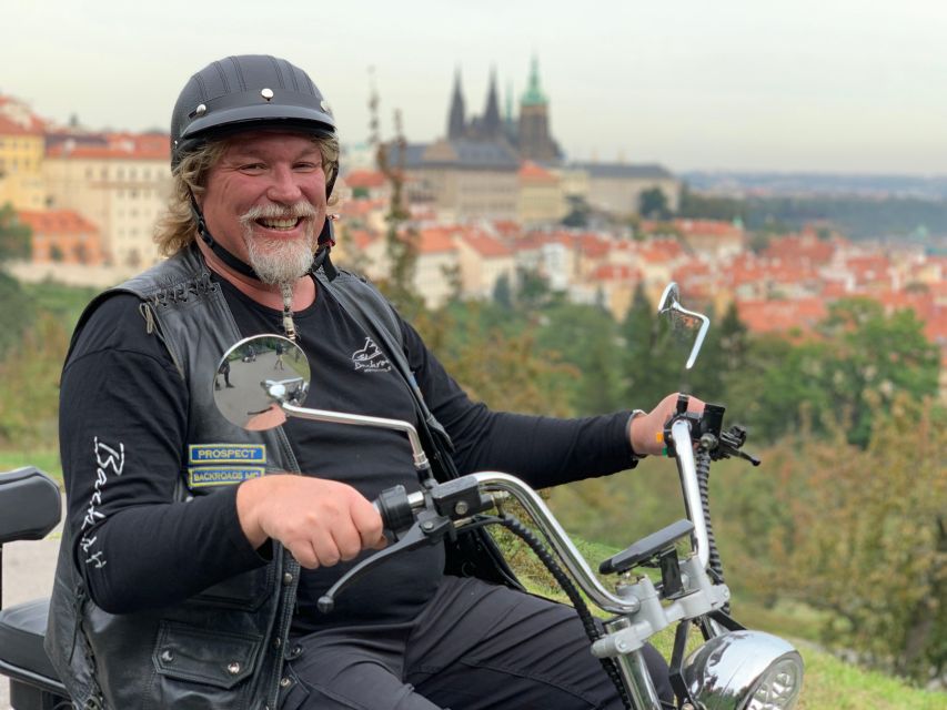 Prague: City Highlights Guided Electric Trike Tour - Riverside sights, Rudolfinum, and the central city