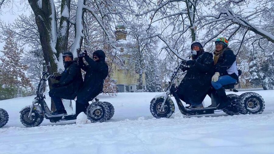Prague: City Highlights Guided Electric Trike Tour - Letná Park and the five-bridges viewpoint