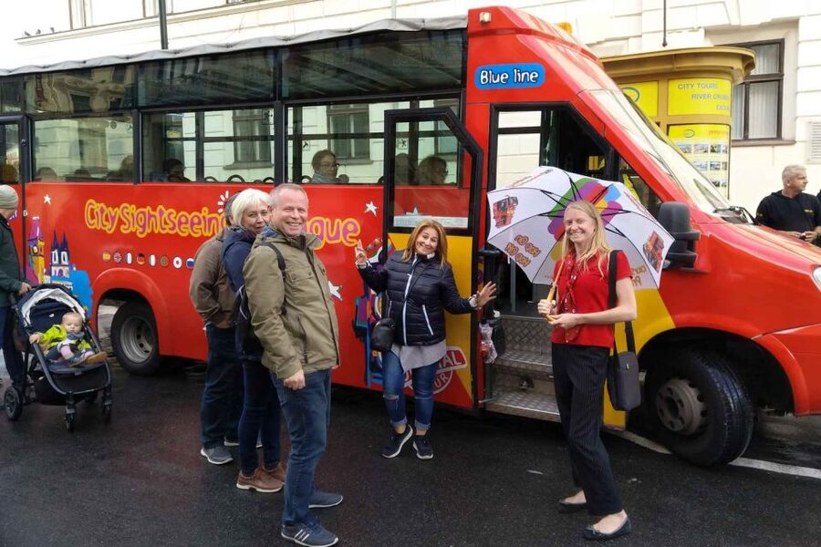Prague: City Sightseeing HOHO Bus Tour & Optional Boat Tour - Old Town Square and the Red Route