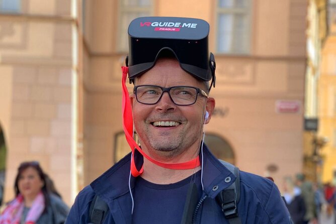 Prague City Tour with Virtual Reality - Old Town Square in 1900