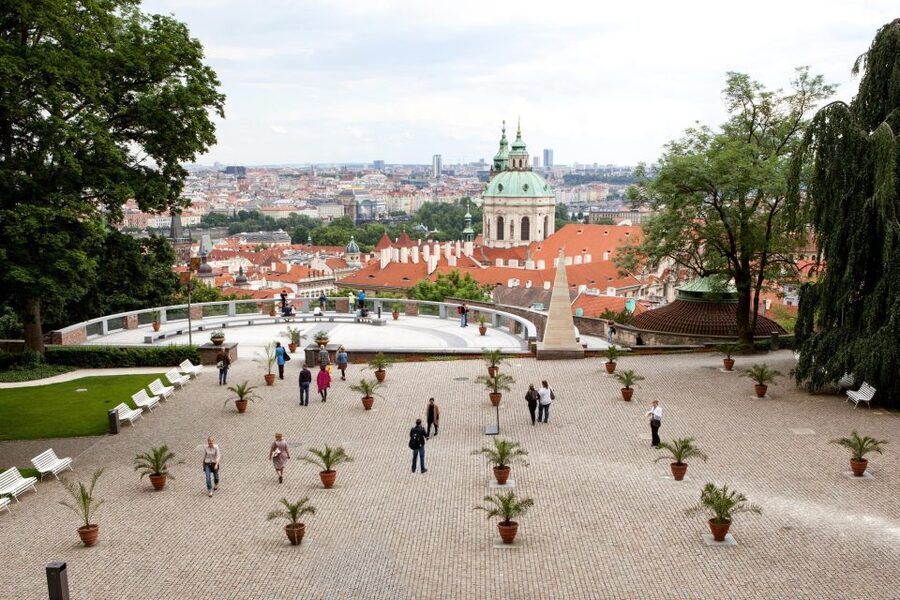 Prague City Tour with Vltava River Cruise - Seeing Prague from the guided minibus
