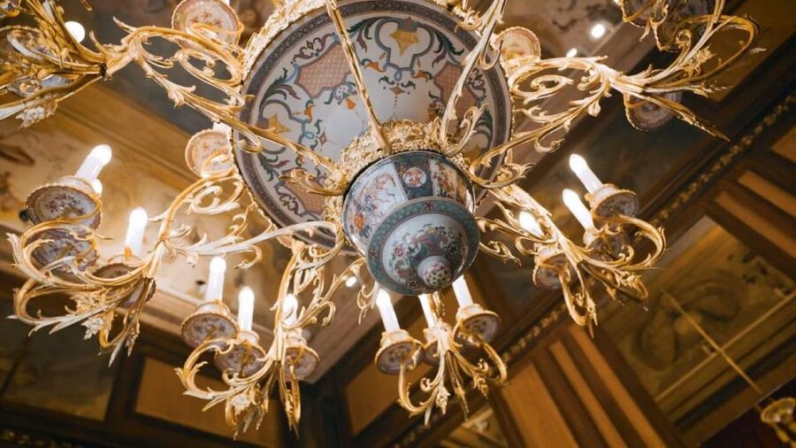 Prague: Clam-Gallas Palace Entry Ticket with Audio Guide - The airy Marble Hall and the Chinese Lounge