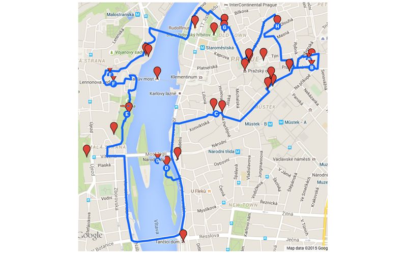 Prague: Classic City Bike Tour - What the guide and headset add