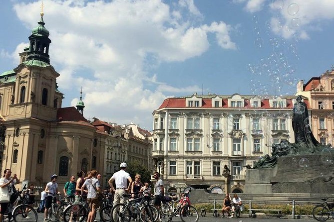 Prague: Classic City Bike Tour (small groups) - Dancing House and the river views