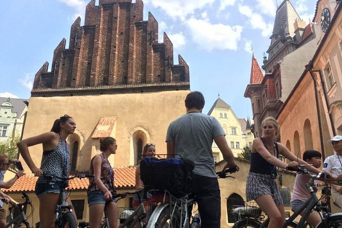 Prague: Classic City Bike Tour (small groups) - Charles Bridge from the riverbank