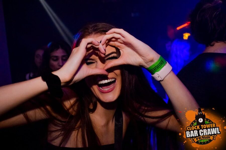 Prague: Clock Tower Bar Crawl with Drinks and Shots - Drinking games and meeting the group