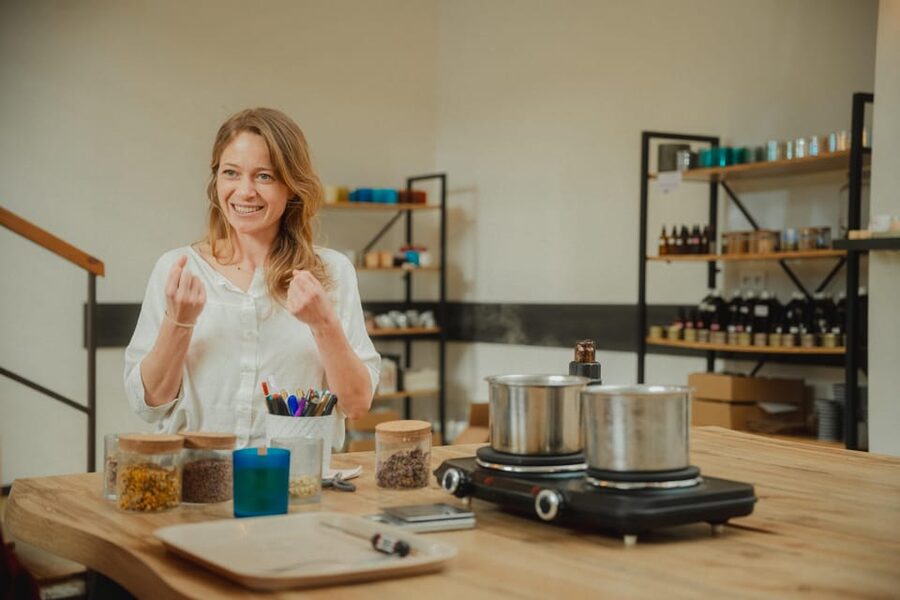 Prague: Coconut Candle Workshop - What the $46 Price Delivers