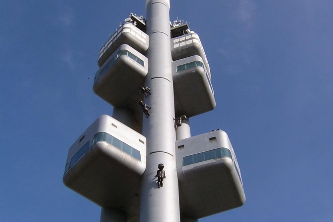 Prague Cold War Walking Tour - A quick look at the Zizkov Television Tower