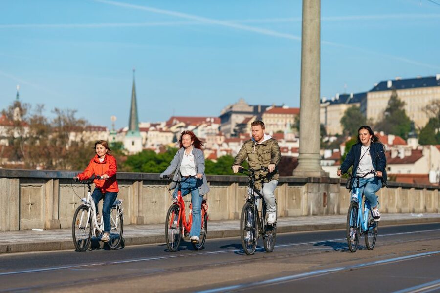 Prague: Complete Bike Tour - Mala Strana and Kampa Park