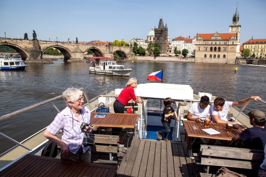 Prague Cruise: 1-Hour on the River Vltava - A quiet hour beneath Prague’s famous skyline