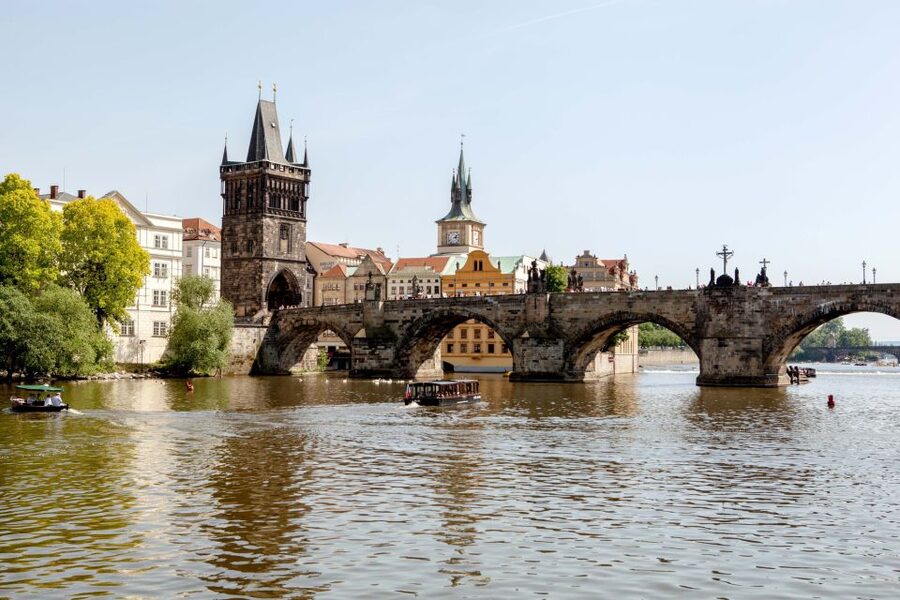 Prague Cruise: 1-Hour on the River Vltava - Prague Castle and the city’s long view