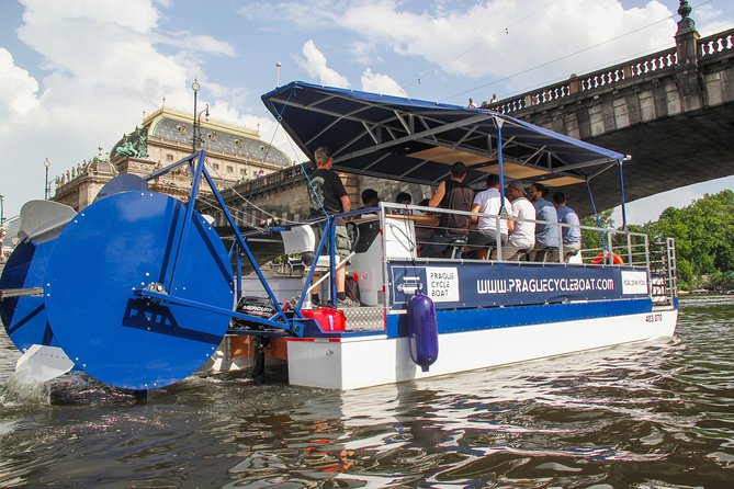 Prague Cycle Boat - The Swimming Beer Bike - Is $532.33 good value for your group?