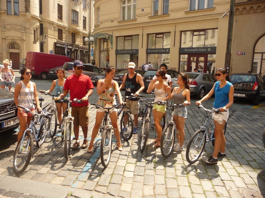Prague E-Bike City Ride tour : 2hrs - Mala Strana, Kampa Park, and the riverfront