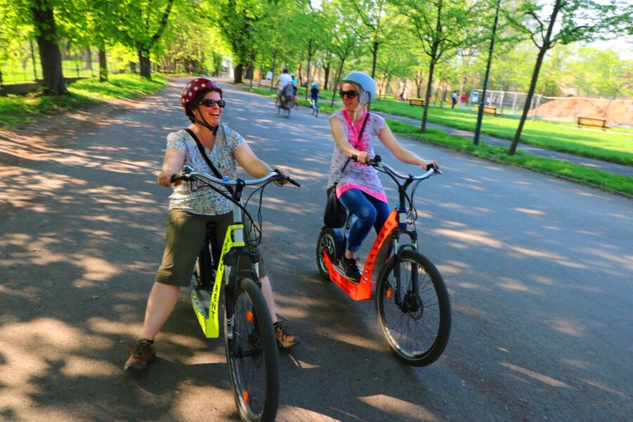 Prague: E-Bike/E-Scooter Viewpoint Tour - Why two wheels work so well in Prague