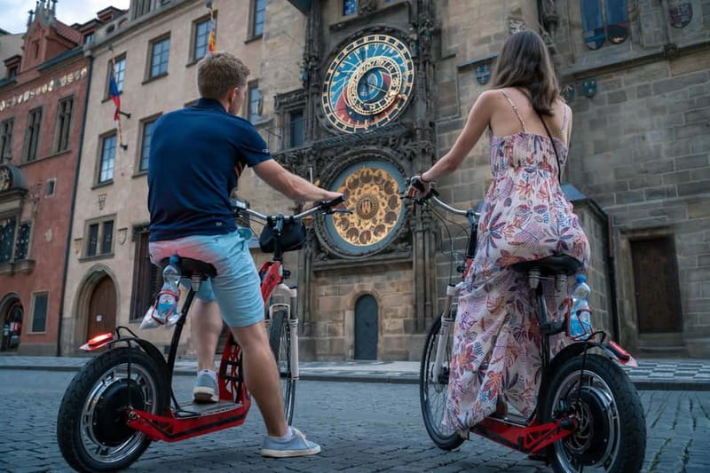 Prague: E-Bike or E-Scooter Tour with A Local Guide - Letná Park and Prague’s Giant Metronome