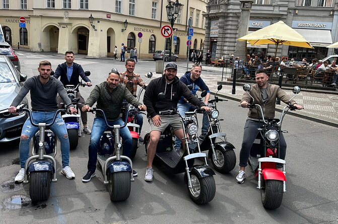 Prague E-Scooter Adventure: Fun & Easy Sightseeing 3Hours Tour - The Old-New Synagogue and Prague’s Jewish quarter
