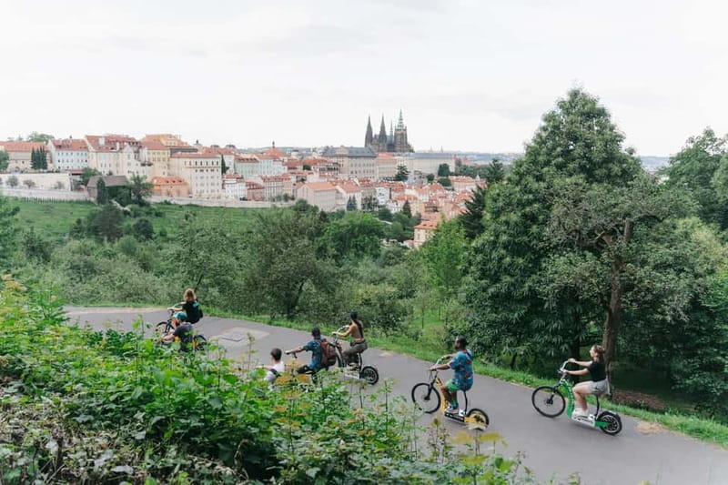 Prague: E-Scooter Grand City & Panoramas Small-Group Tour - Riding comfort, safety, and limits