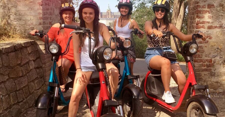 Prague Electric Scooter and eBike Grand Tour - Starting near Charles Bridge
