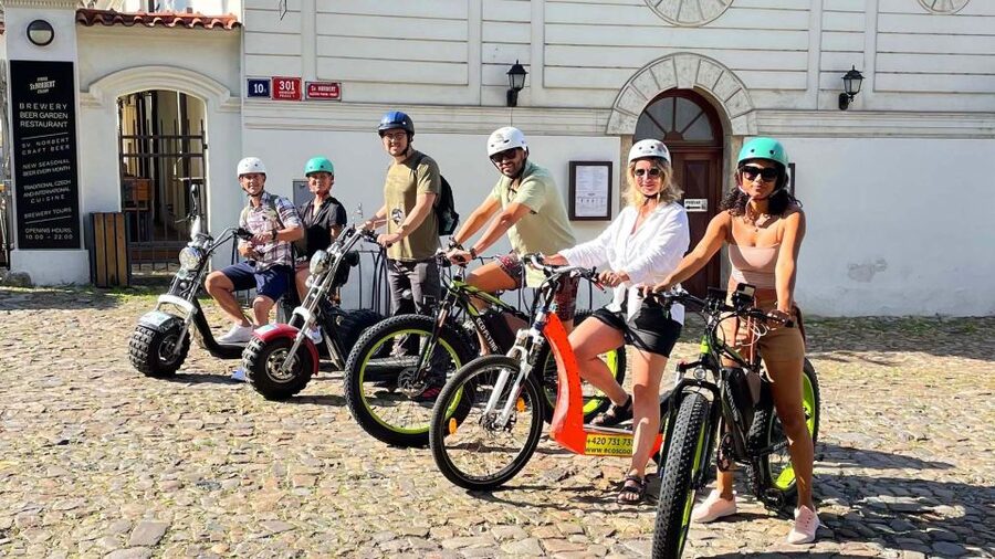 Prague: Electric Scooter & Cruiser Fat eBike Rental - Key points at a glance