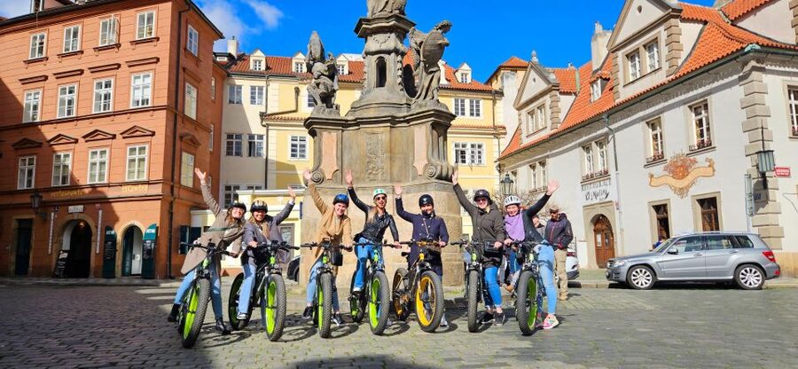 Prague: Electric Scooter & Cruiser Fat eBike Rental - Starting near Charles Bridge in Lesser Town